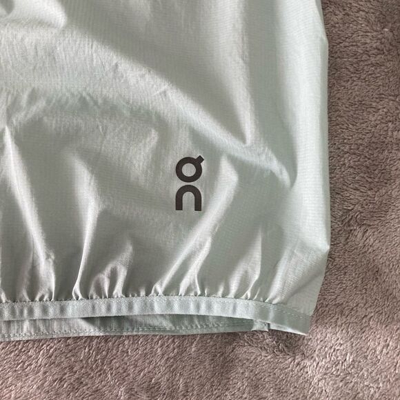 On Cloud Running Jacket Women’s S Green Lightweight Pocket Zip Athletic Active - Picture 5 of 11